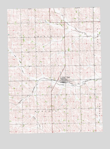 Winside, NE USGS Topographic Map