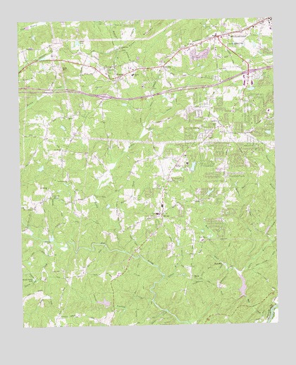 Winston, GA USGS Topographic Map
