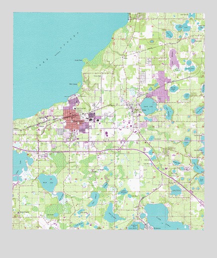 Winter Garden, FL USGS Topographic Map