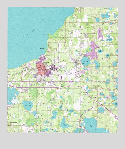 Winter Garden, FL USGS Topographic Map