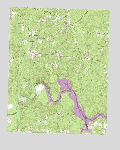 Winterpock, VA USGS Topographic Map