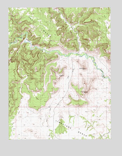 Bottleneck Peak, UT USGS Topographic Map