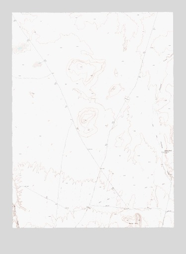 Winters Ranch Reservoir, NV USGS Topographic Map