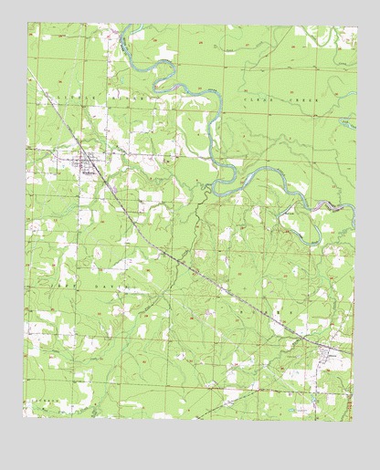 Winthrop, AR USGS Topographic Map