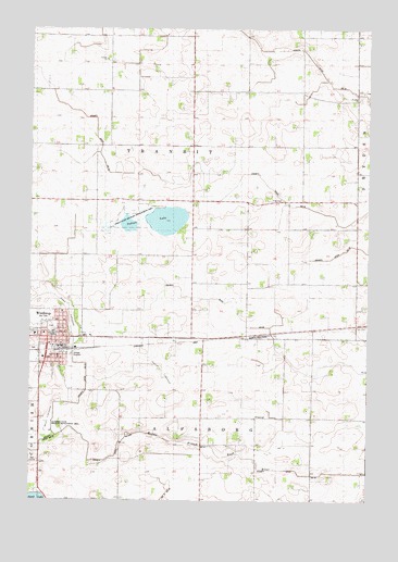 Winthrop, MN USGS Topographic Map