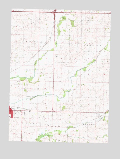 Wiota, IA USGS Topographic Map