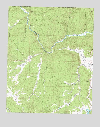 Wirt Canyon, NM USGS Topographic Map