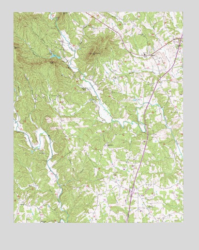 Bottom, NC USGS Topographic Map