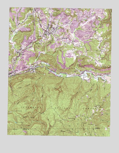 Wise, VA USGS Topographic Map