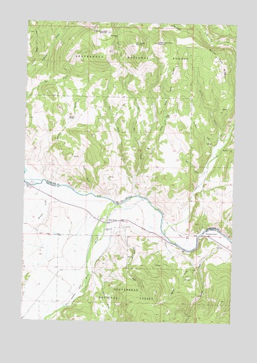 Wise River, MT USGS Topographic Map