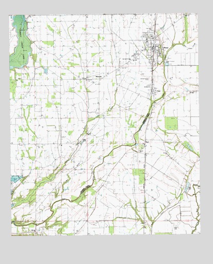 Wisner, LA USGS Topographic Map