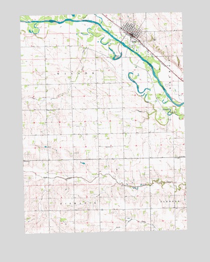 Wisner, NE USGS Topographic Map