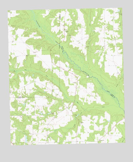 Bottsford, GA USGS Topographic Map