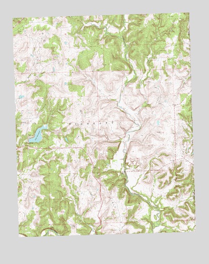 Wolco, OK USGS Topographic Map