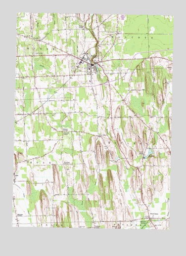Wolcott, NY USGS Topographic Map