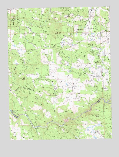 Wolf, CA USGS Topographic Map
