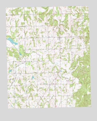 Wolf, OK USGS Topographic Map