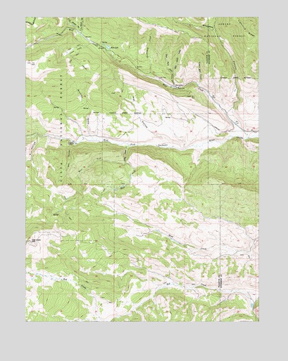 Wolf Creek, UT USGS Topographic Map