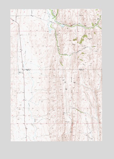 Wolf Hill, MT USGS Topographic Map