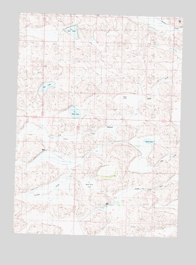 Wolf Lake, NE USGS Topographic Map