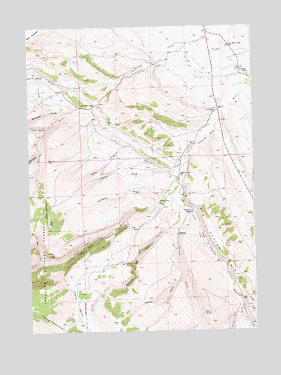 Wolf Point, WY USGS Topographic Map