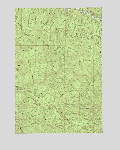 Wolf Point, WA USGS Topographic Map