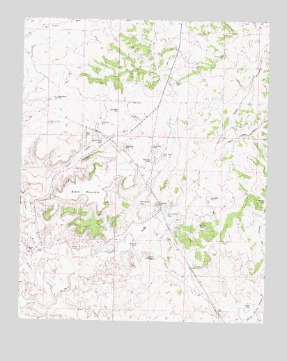 Wolf Stand, NM USGS Topographic Map