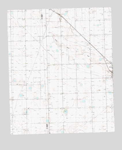 Wolfforth NE, TX USGS Topographic Map