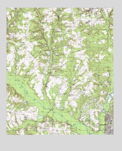Wolfton, SC USGS Topographic Map