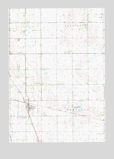 Wolsey, SD USGS Topographic Map