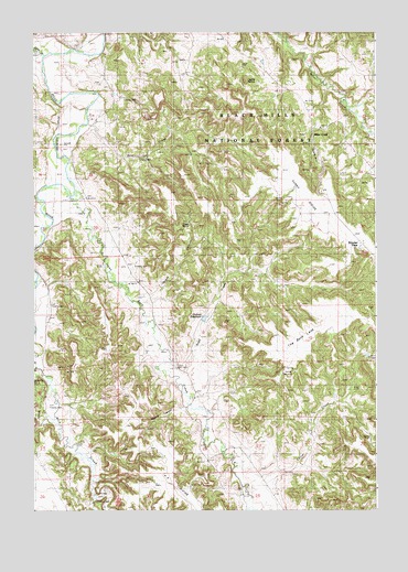 Wonder View, WY USGS Topographic Map