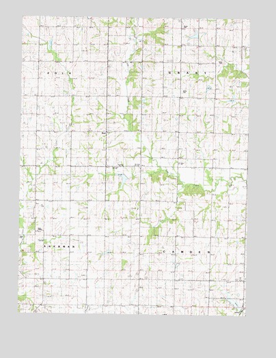 Wood, MO USGS Topographic Map