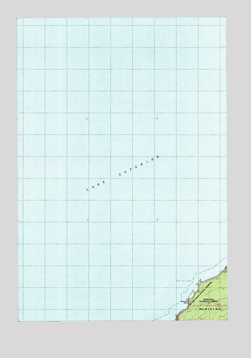 Wood Island SE, MI USGS Topographic Map
