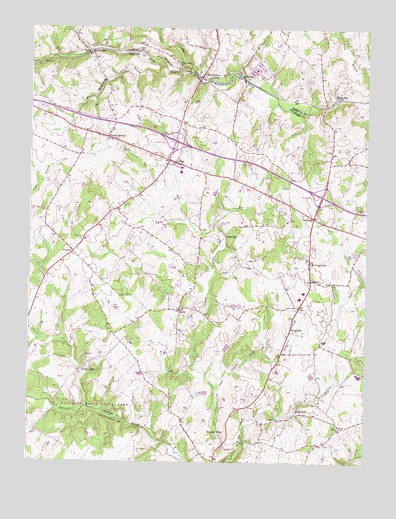 Woodbine, MD USGS Topographic Map