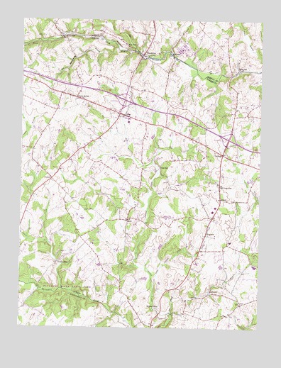 Woodbine, MD USGS Topographic Map