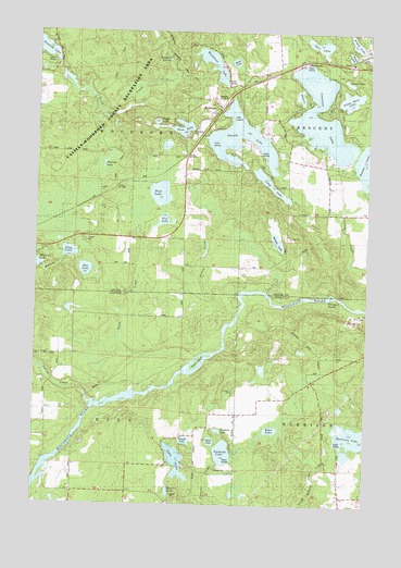 Woodboro, WI USGS Topographic Map