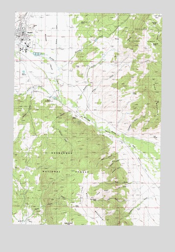 Boulder East, MT USGS Topographic Map