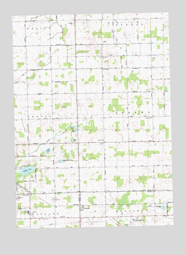Woodbury, MI USGS Topographic Map