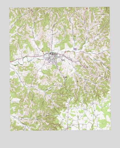 Woodbury, TN USGS Topographic Map