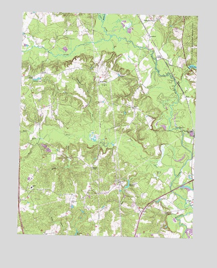 Woodford, VA USGS Topographic Map