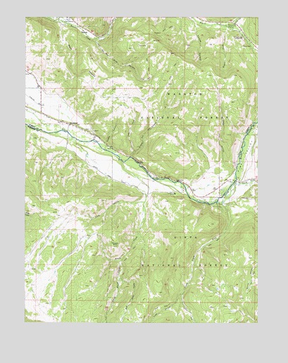 Woodland, UT USGS Topographic Map