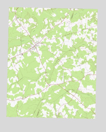 Woodland, NC USGS Topographic Map