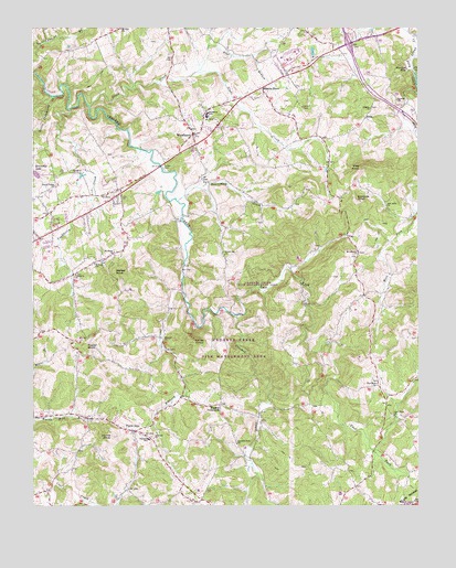 Woodlawn, VA USGS Topographic Map