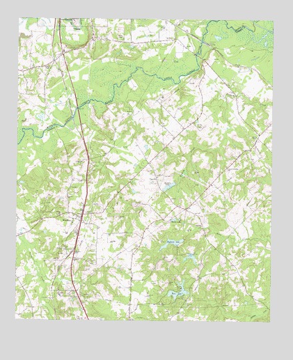 Woodlawn, TX USGS Topographic Map