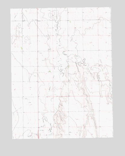 Woodrow, CO USGS Topographic Map