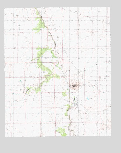 Woodruff, AZ USGS Topographic Map