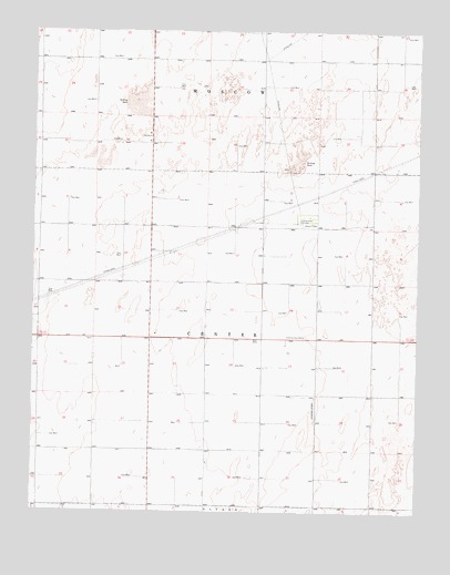 Woods NW, KS USGS Topographic Map