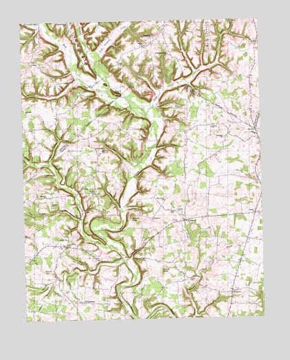 Woodstock, KY USGS Topographic Map