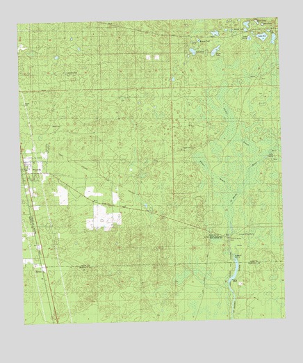 Woodville, FL USGS Topographic Map