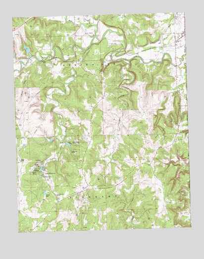 Woolaroc, OK USGS Topographic Map
